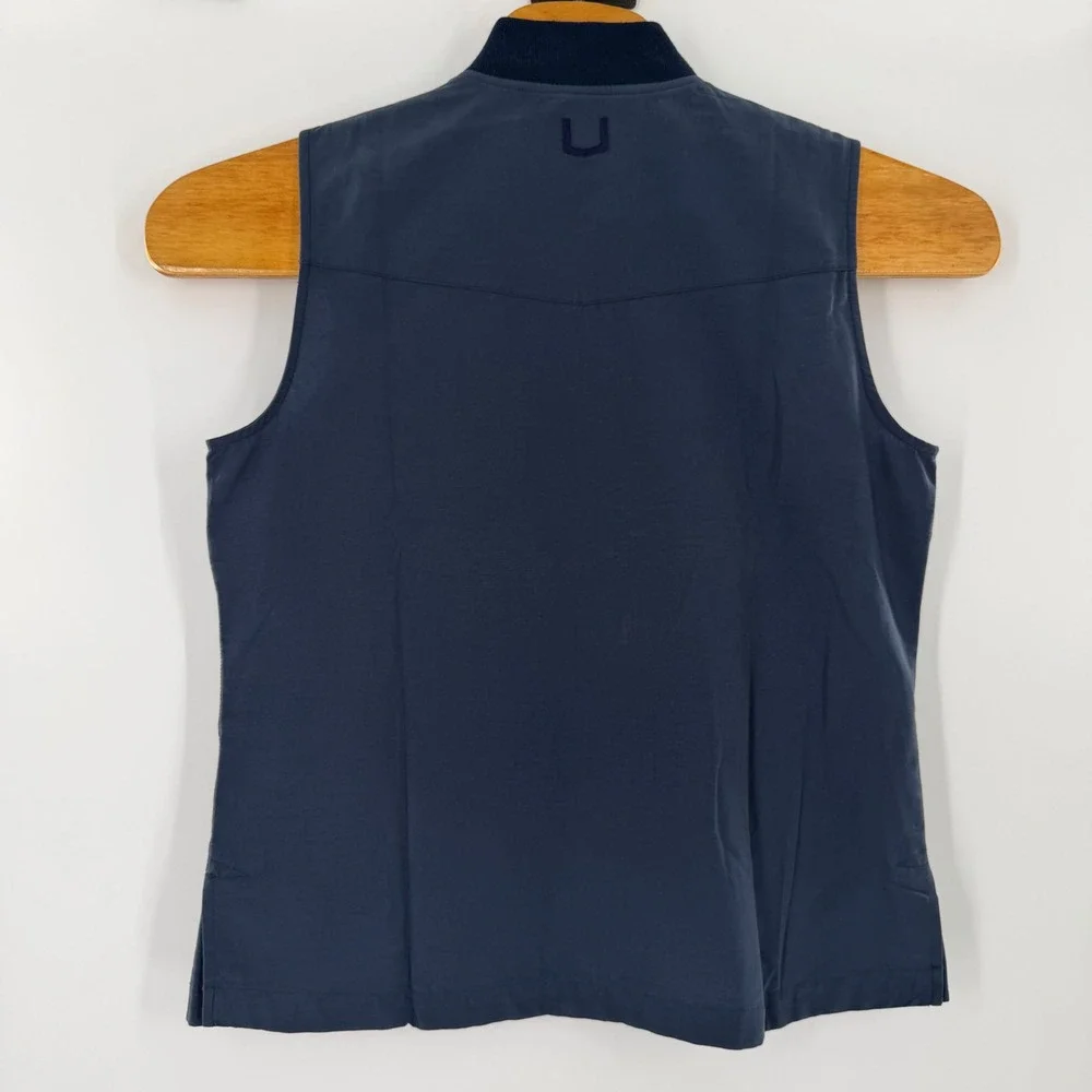 SCOTTeVEST The 101 Vest Mens Large Navy Blue 9 Pocket Travel Utility Tech Vest